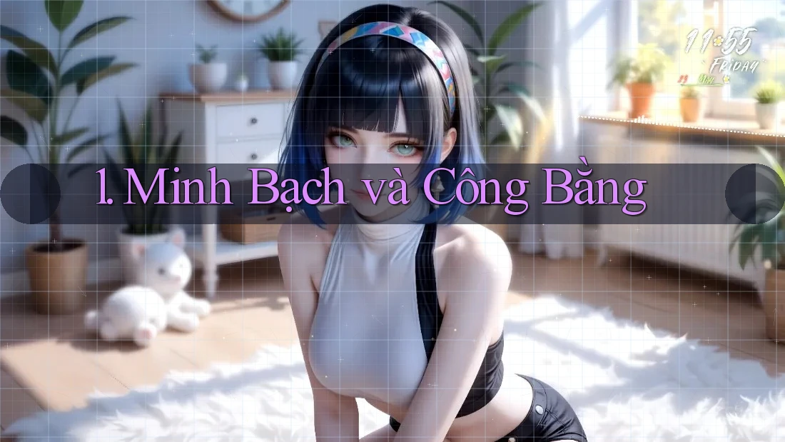 1. Minh Bạch và Công Bằng