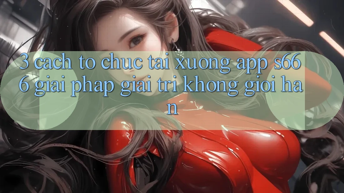 3. Cách tổ chức tải xuống App S666 - Giải pháp giải trí không giới hạn