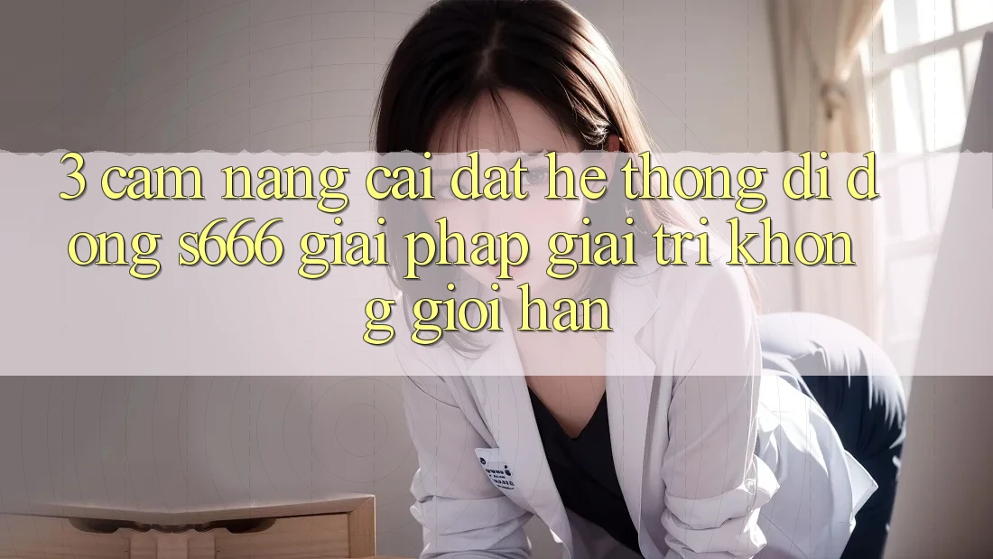 3. Cẩm nang cài đặt Hệ thống di động S666 - Giải pháp giải trí không giới hạn 3. Cẩm nang cài đặt Hệ thống di động S666 - Giải pháp giải trí không giới hạn
