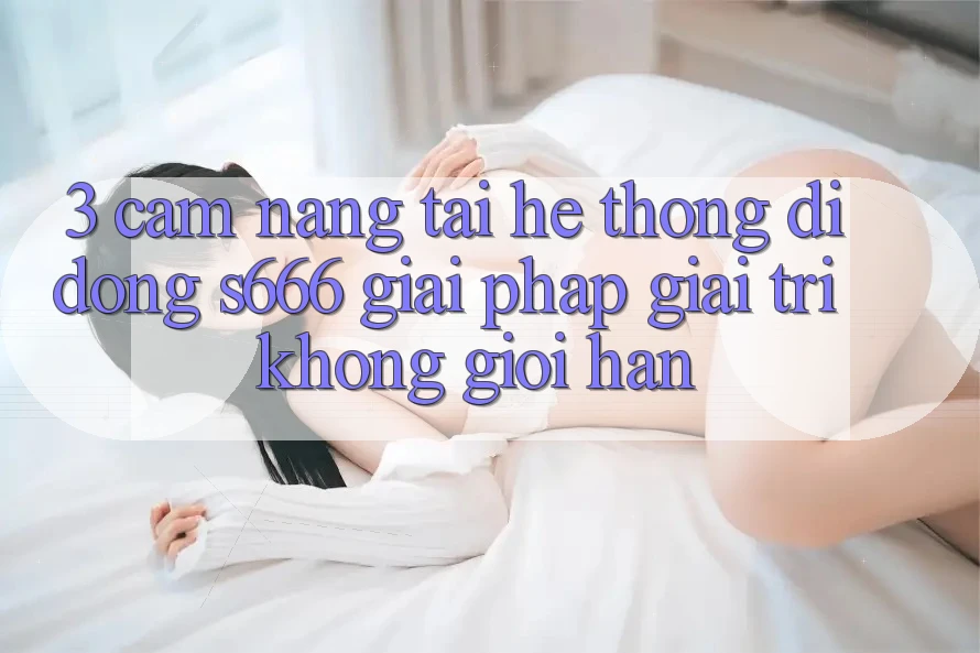 3. Cẩm nang tải Hệ thống di động S666 - Giải pháp giải trí không giới hạn