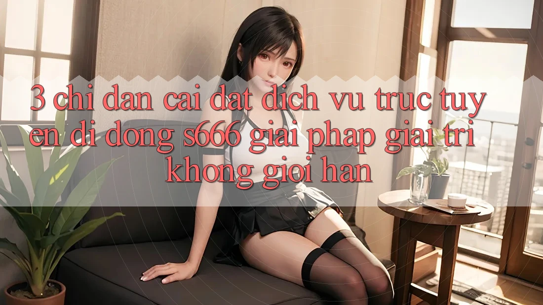 3. Chỉ dẫn cài đặt Dịch vụ trực tuyến di động S666 - Giải pháp giải trí không giới hạn