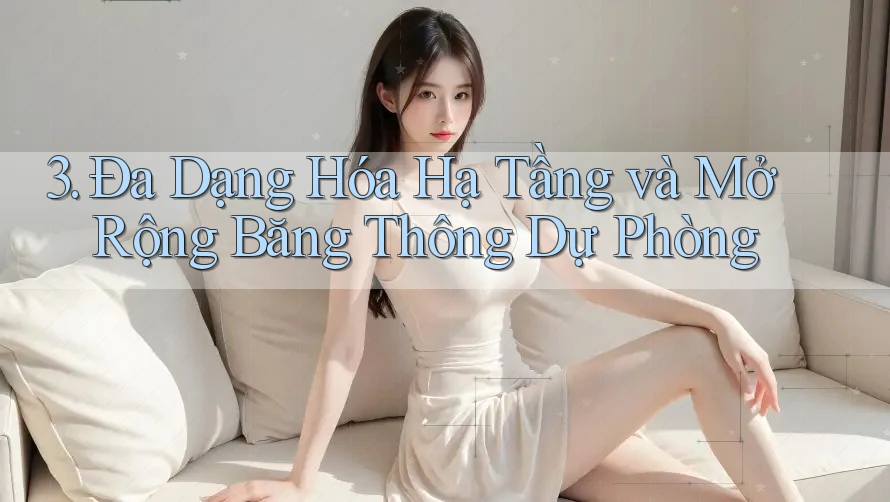 3. Đa Dạng Hóa Hạ Tầng và Mở Rộng Băng Thông Dự Phòng 3. Đa Dạng Hóa Hạ Tầng và Mở Rộng Băng Thông Dự Phòng