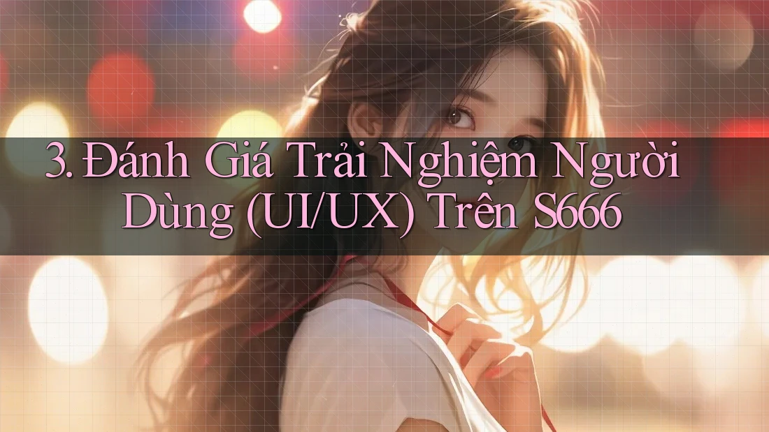 3. Đánh Giá Trải Nghiệm Người Dùng (UI/UX) Trên S666