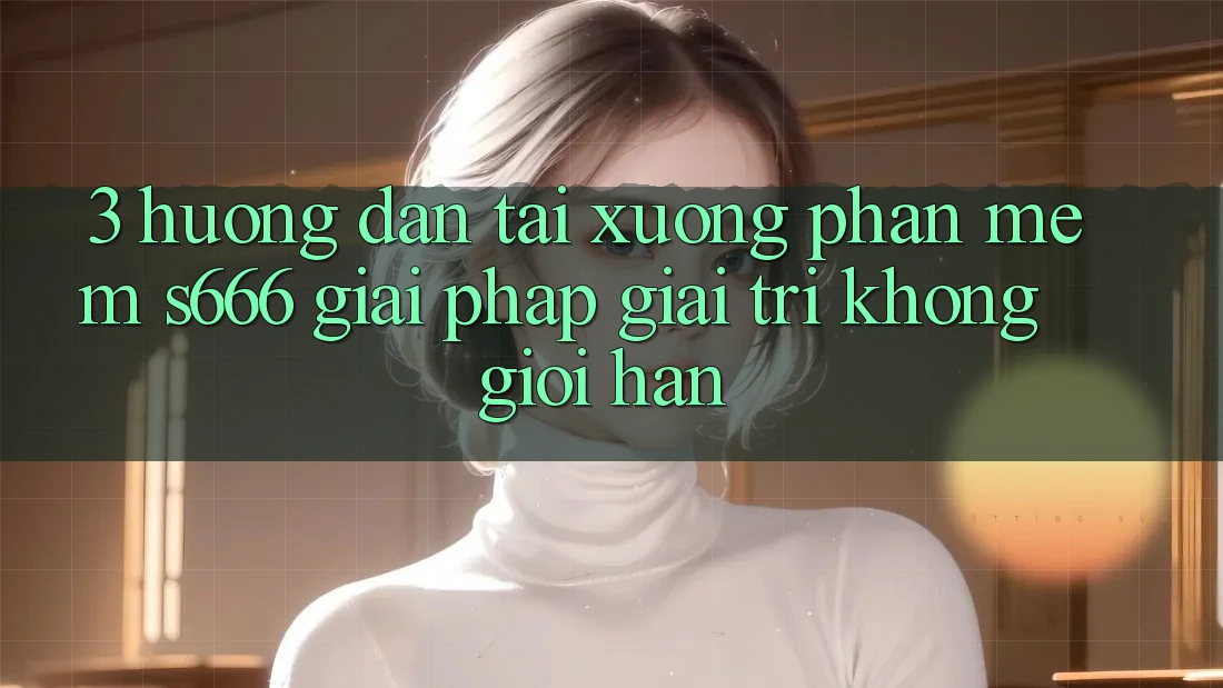 3. Hướng dẫn tải xuống Phần mềm S666 - Giải pháp giải trí không giới hạn 3. Hướng dẫn tải xuống Phần mềm S666 - Giải pháp giải trí không giới hạn