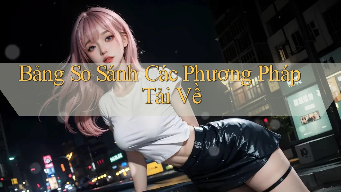 Bảng So Sánh Các Phương Pháp Tải Về