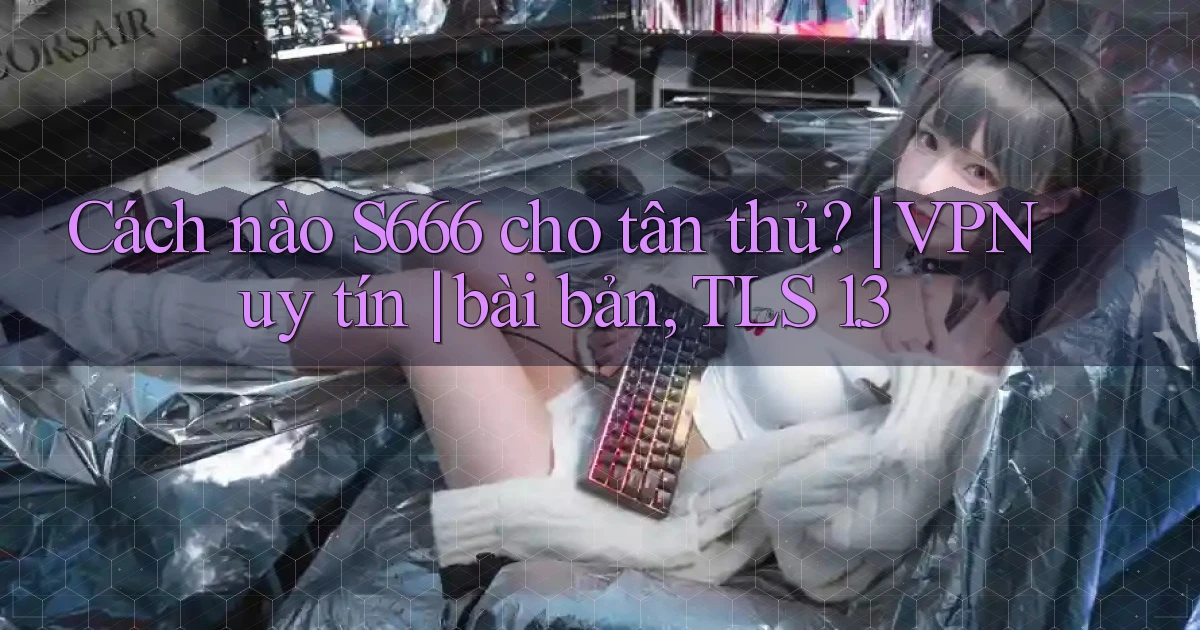 Cách nào S666 cho tân thủ VPN uy tín bài bản, TLS 1.3