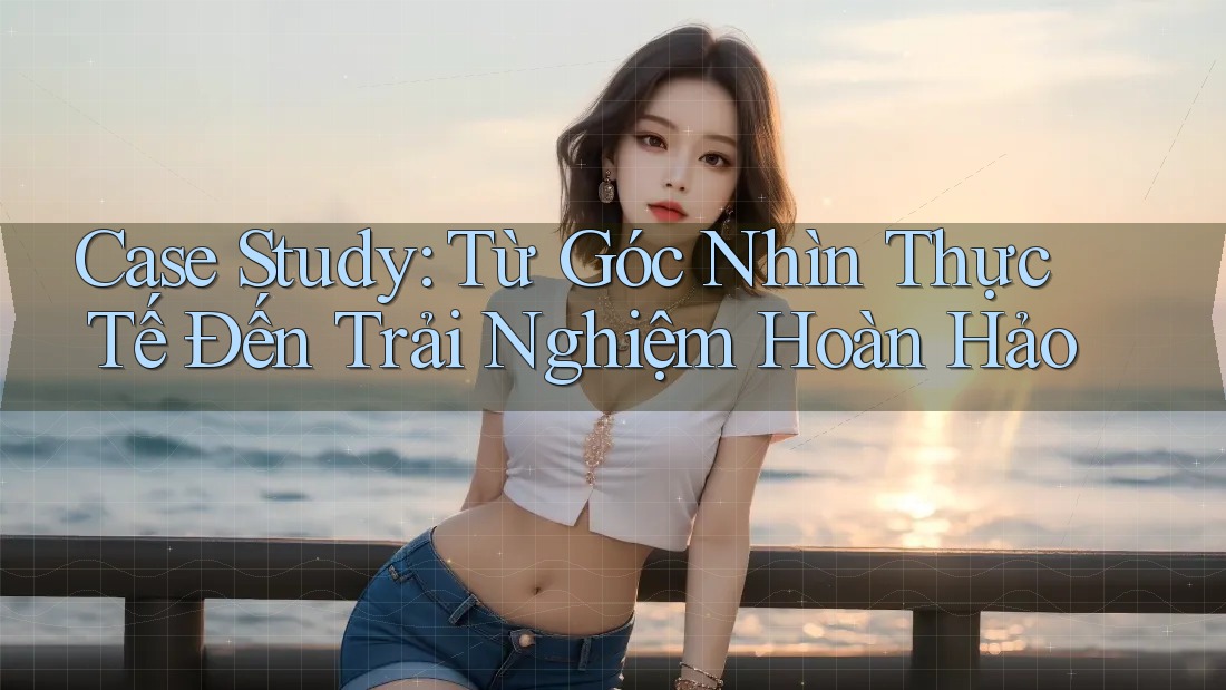 Case Study: Từ Góc Nhìn Thực Tế Đến Trải Nghiệm Hoàn Hảo Case Study: Từ Góc Nhìn Thực Tế Đến Trải Nghiệm Hoàn Hảo