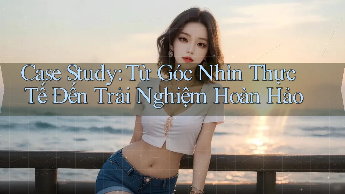 Case Study: Từ Góc Nhìn Thực Tế Đến Trải Nghiệm Hoàn Hảo Case Study: Từ Góc Nhìn Thực Tế Đến Trải Nghiệm Hoàn Hảo