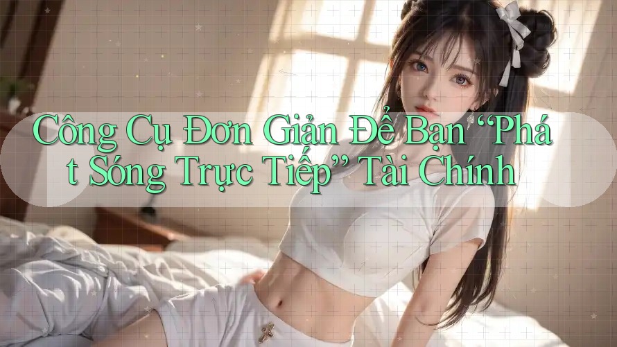 Công Cụ Đơn Giản Để Bạn “Phát Sóng Trực Tiếp” Tài Chính Công Cụ Đơn Giản Để Bạn “Phát Sóng Trực Tiếp” Tài Chính