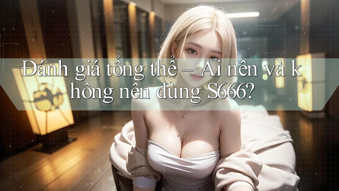 Đánh giá tổng thể – Ai nên và không nên dùng S666? Đánh giá tổng thể – Ai nên và không nên dùng S666?