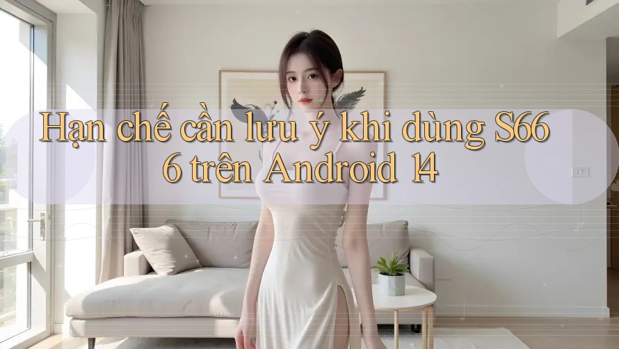 Hạn chế cần lưu ý khi dùng S666 trên Android 14 Hạn chế cần lưu ý khi dùng S666 trên Android 14