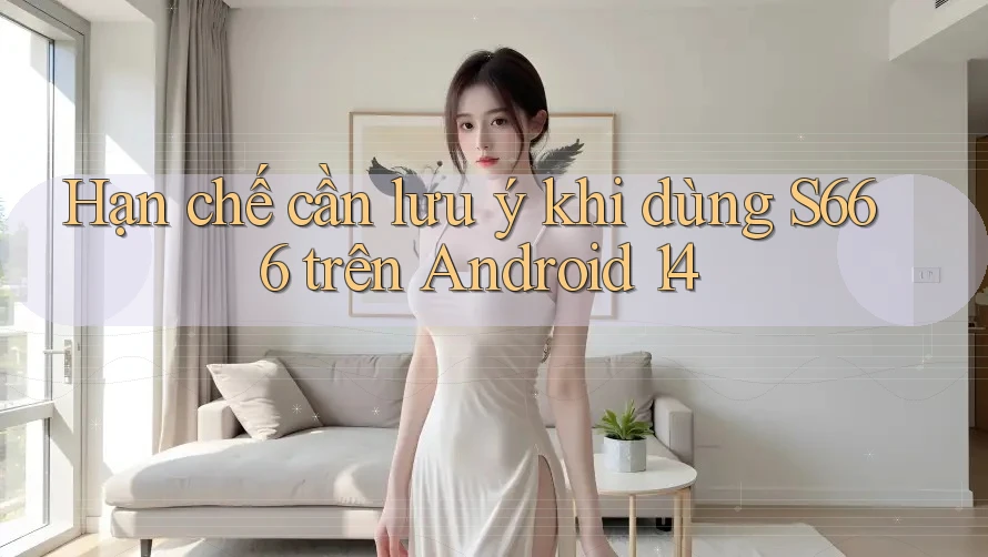Hạn chế cần lưu ý khi dùng S666 trên Android 14