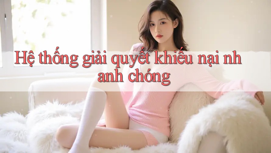 Hệ thống giải quyết khiếu nại nhanh chóng Hệ thống giải quyết khiếu nại nhanh chóng