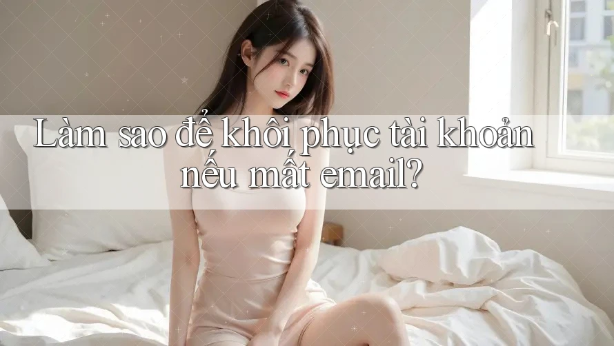 Làm sao để khôi phục tài khoản nếu mất email?