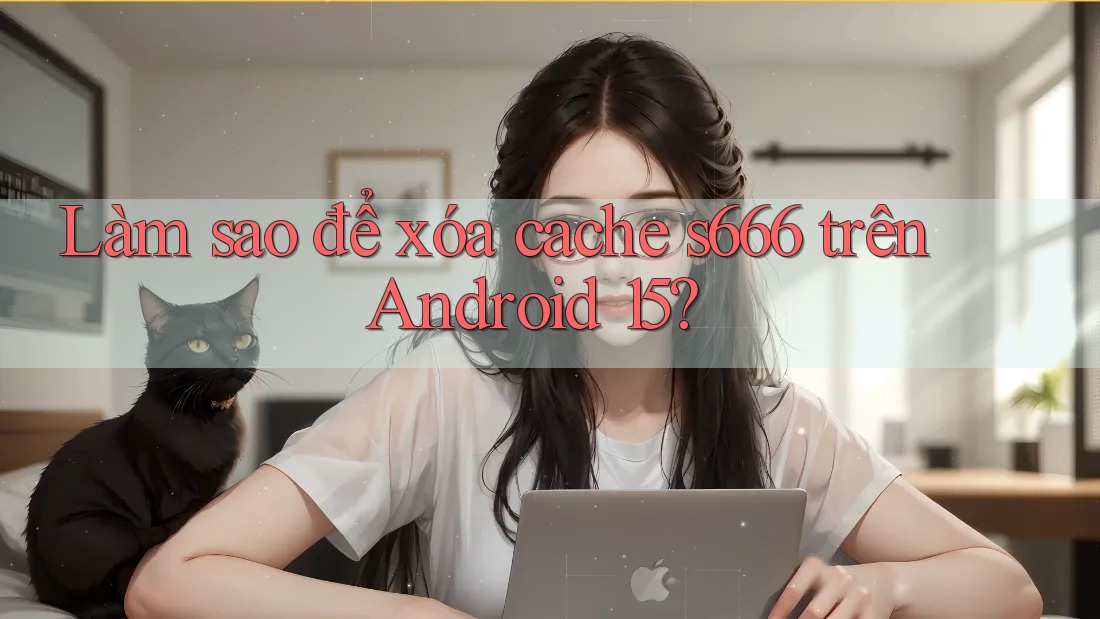Làm sao để xóa cache s666 trên Android 15?