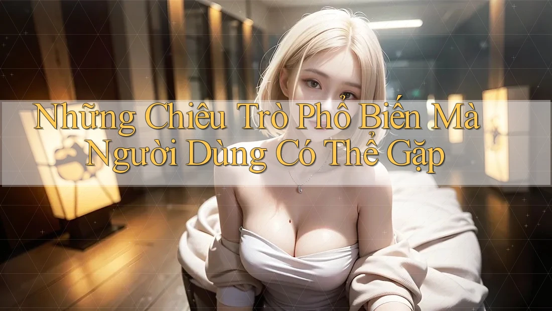Những Chiêu Trò Phổ Biến Mà Người Dùng Có Thể Gặp