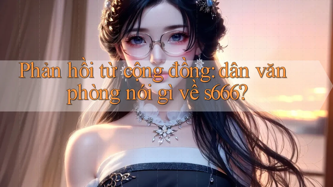 Phản hồi từ cộng đồng: dân văn phòng nói gì về s666? Phản hồi từ cộng đồng: dân văn phòng nói gì về s666?