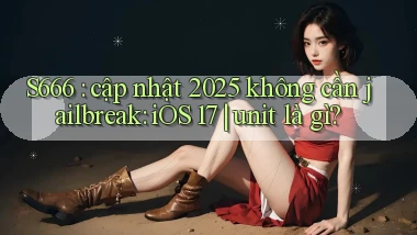 S666 cập nhật 2025 không cần jailbreak iOS 17 unit là gì