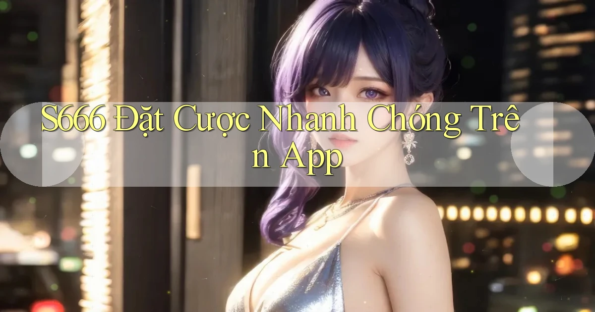 s666  Đặt cược nhanh chóng trên app
