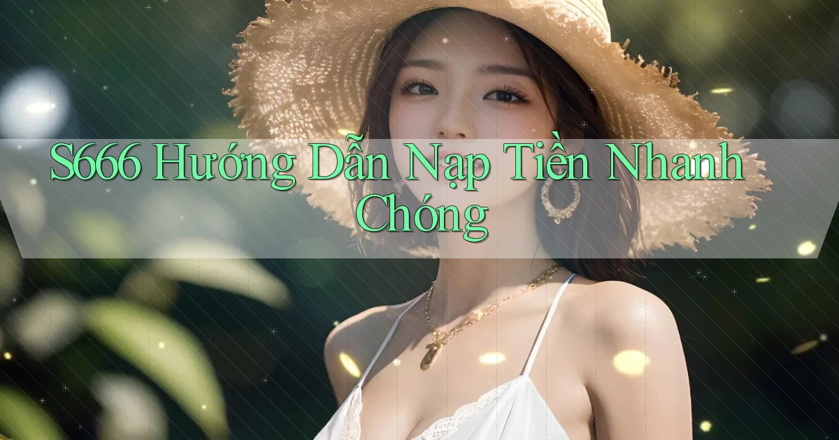 s666  hướng dẫn nạp tiền nhanh chóng