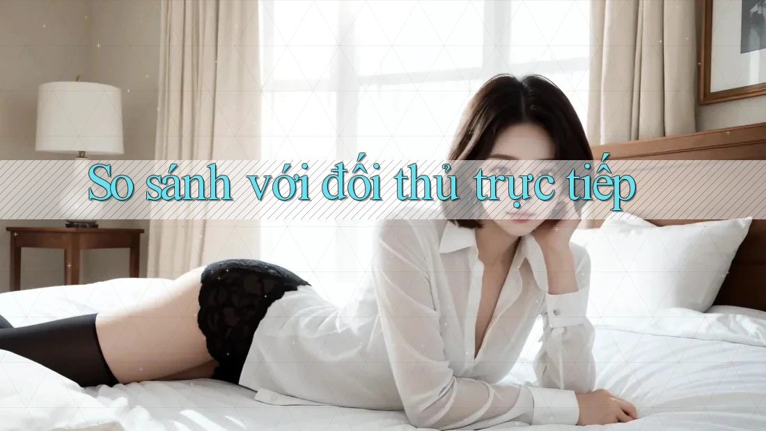 So sánh với đối thủ trực tiếp