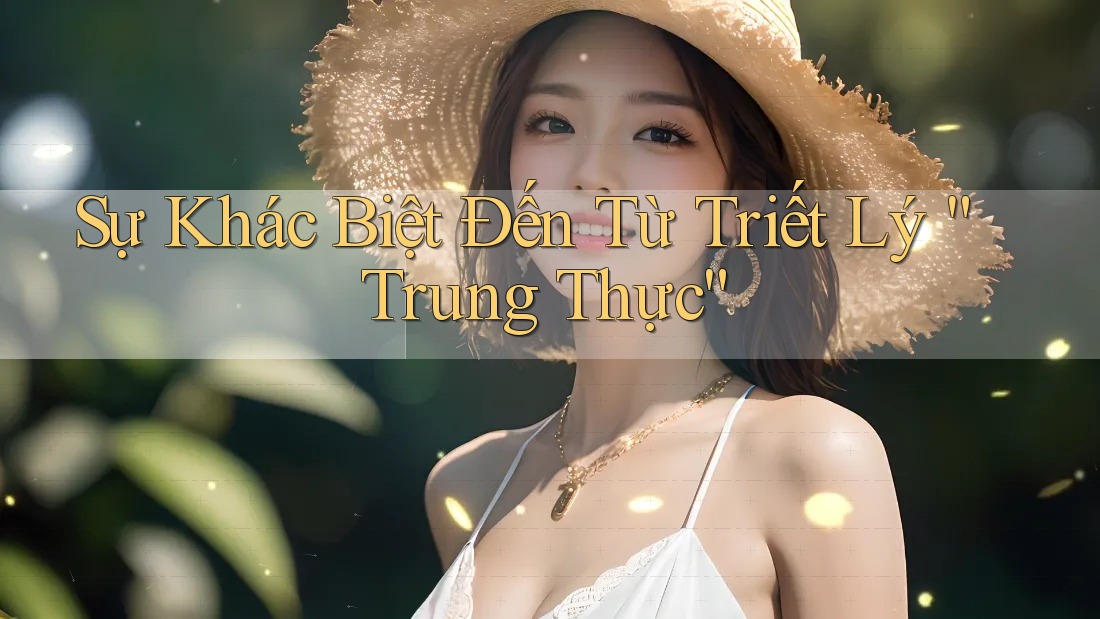 Sự Khác Biệt Đến Từ Triết Lý “Trung Thực” Sự Khác Biệt Đến Từ Triết Lý “Trung Thực”