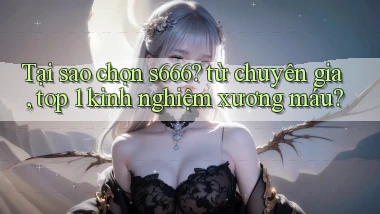 Tại sao chọn s666 từ chuyên gia, top 1 kinh nghiệm xương máu