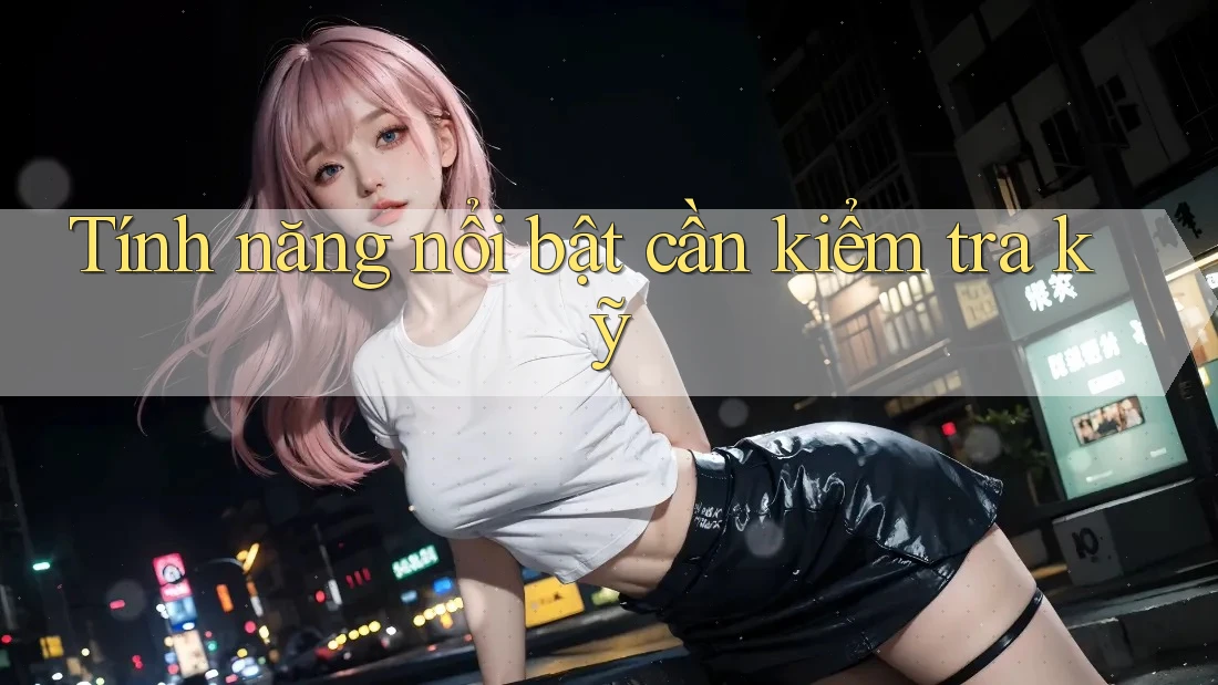 Tính năng nổi bật cần kiểm tra kỹ Tính năng nổi bật cần kiểm tra kỹ