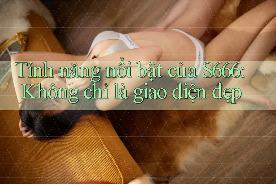 Tính năng nổi bật của S666: Không chỉ là giao diện đẹp Tính năng nổi bật của S666: Không chỉ là giao diện đẹp