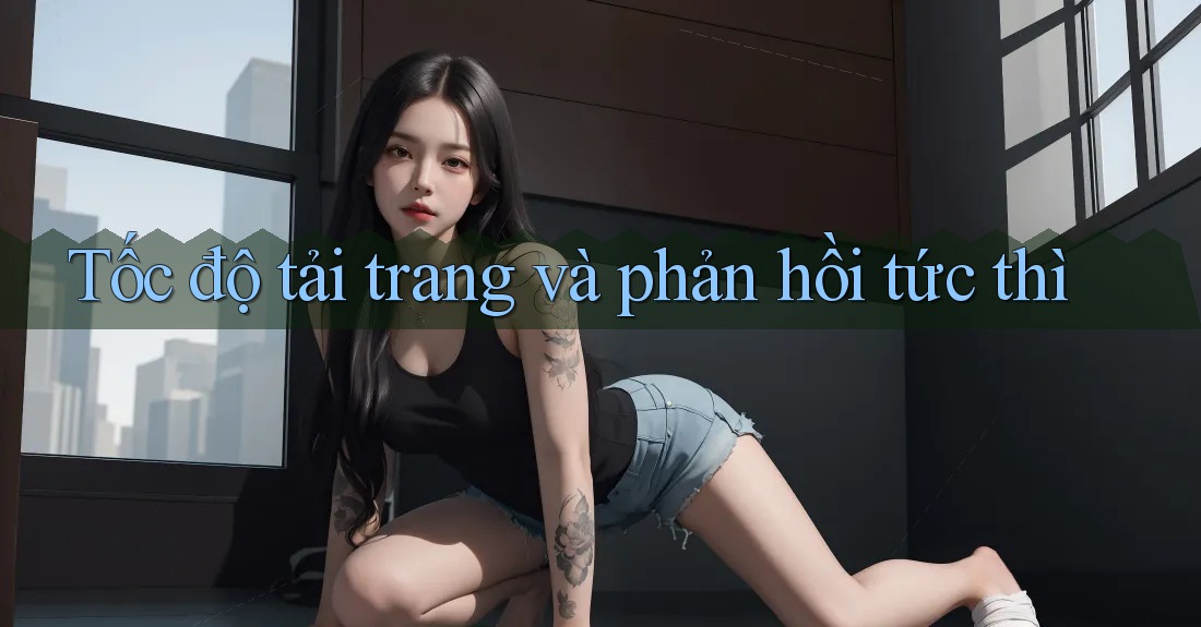 Tốc độ tải trang và phản hồi tức thì