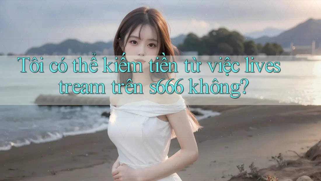 Tôi có thể kiếm tiền từ việc livestream trên s666 không?