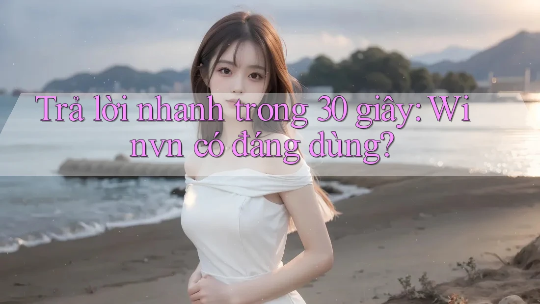 Trả lời nhanh trong 30 giây: Winvn có đáng dùng?