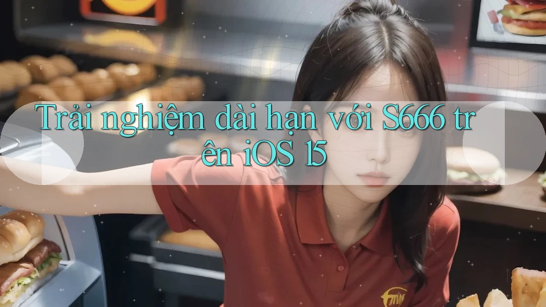 Trải nghiệm dài hạn với S666 trên iOS 15