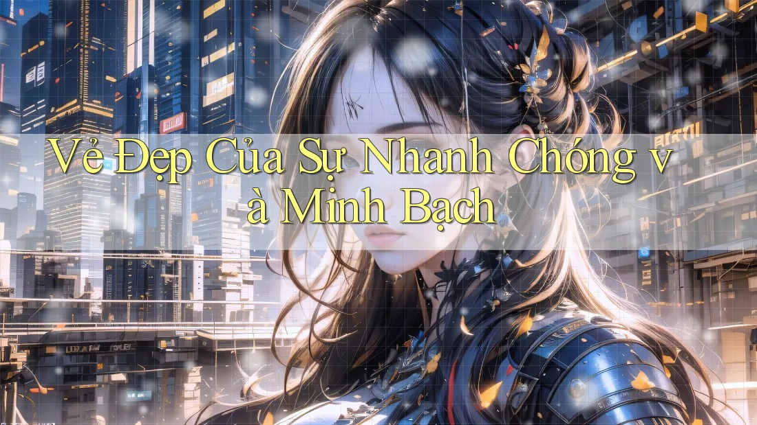 Vẻ Đẹp Của Sự Nhanh Chóng và Minh Bạch Vẻ Đẹp Của Sự Nhanh Chóng và Minh Bạch