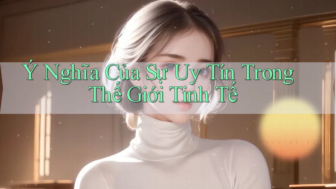 Ý Nghĩa Của Sự Uy Tín Trong Thế Giới Tinh Tế
